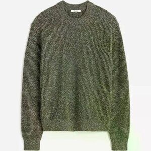 Madewell - The Wyckoff Men Sweater - Green Marl